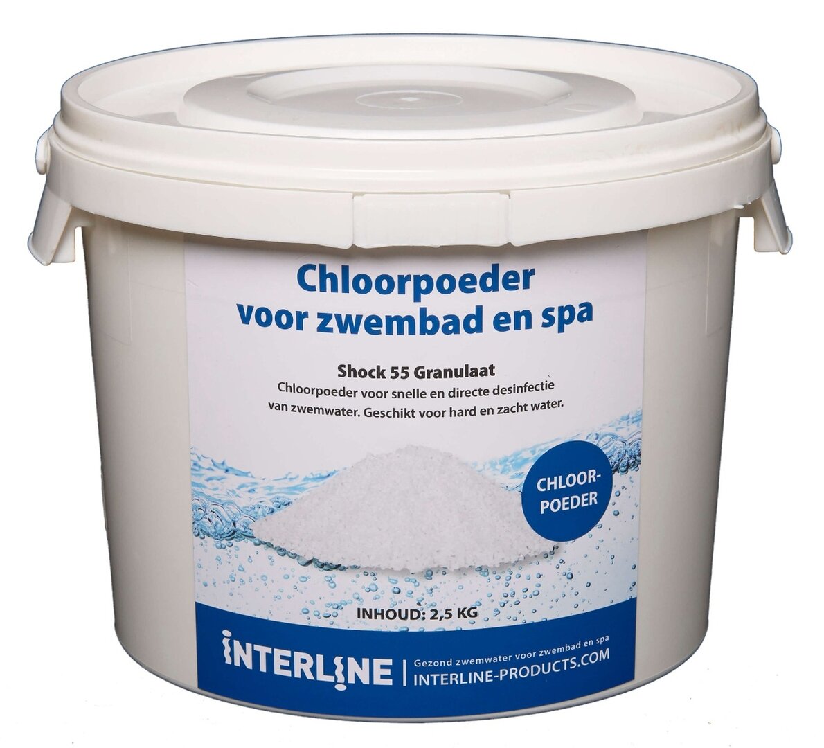 Interline Chloorgranulaat 55 (shock) 2.5kg