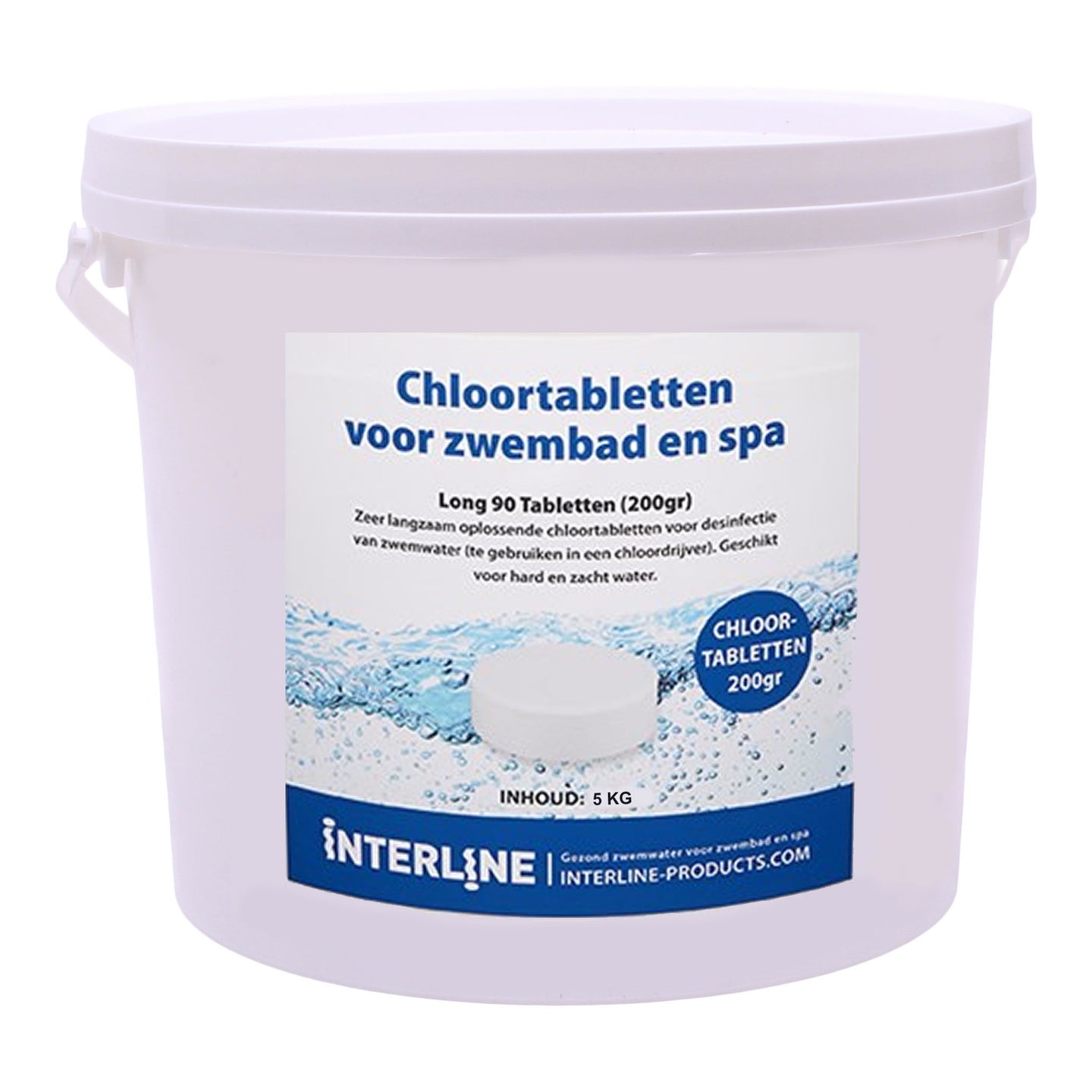 Interline Chloortabletten 90/200 (200gram) 5kg
