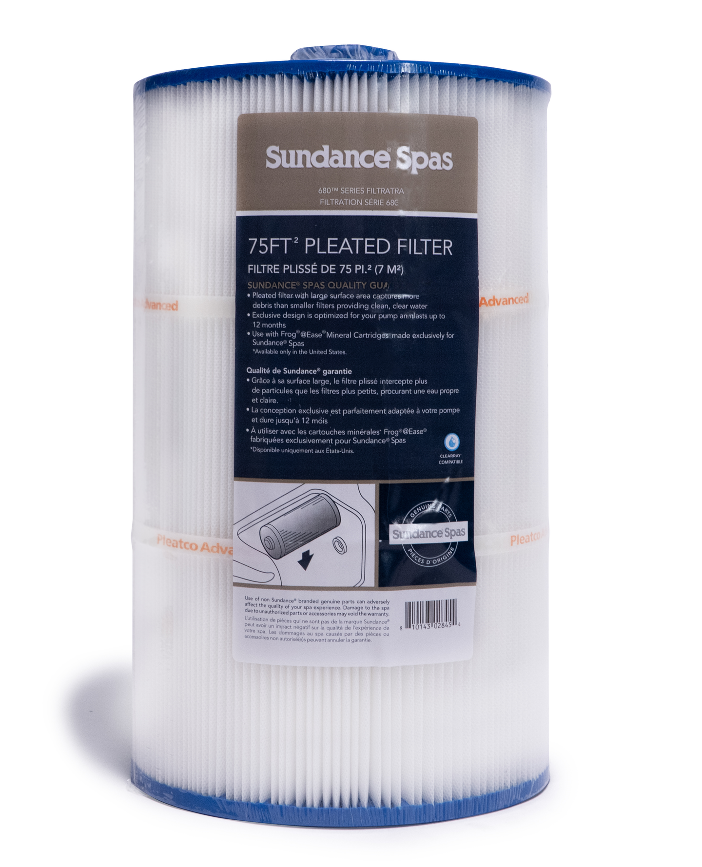 Sundance Spa filter 6541-468S MicroClean Mini Pleated zonder Micro binnenfilter 680 series 2023+