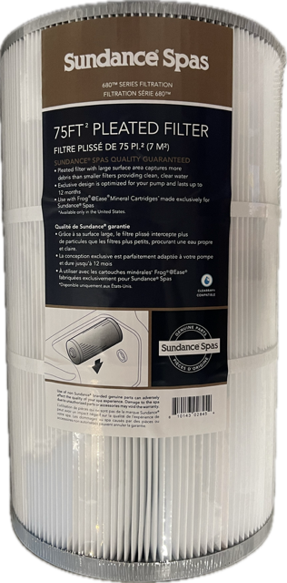 Sundance Spa filter 6541-468S MicroClean Mini Pleated zonder Micro binnenfilter 680 series 2023+
